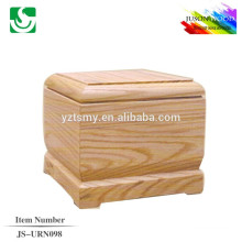 JS-URN098 wholesale best price cheap wooden urn